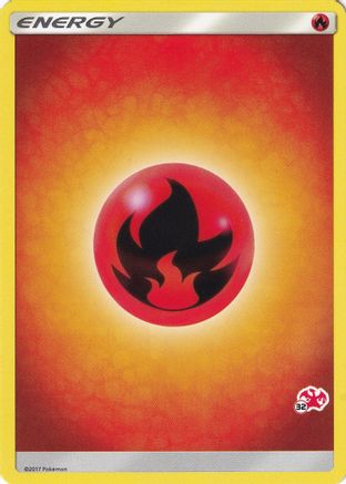 Fire Energy (#32 Charizard Stamped) - 32 - Promo available at 401 Games Canada