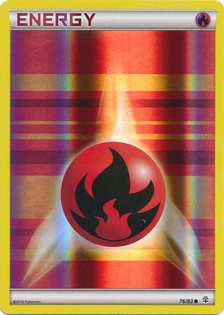 Fire Energy - 76/83 - Common - Reverse Holo available at 401 Games Canada