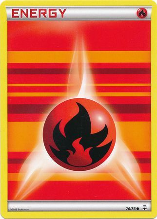 Fire Energy - 76/83 - Common available at 401 Games Canada