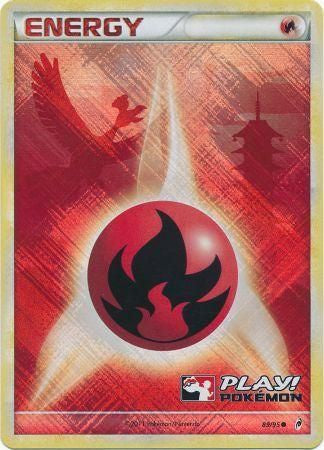 Fire Energy - 89/95 - Play Pokemon! Promo available at 401 Games Canada