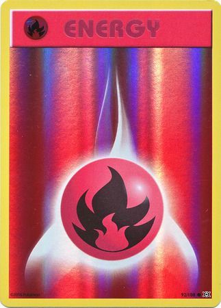 Fire Energy - 92/108 - Common - Reverse Holo available at 401 Games Canada