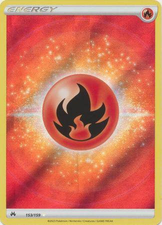 Fire Energy (Texture Full Art) - 153/159 - Ultra Rare available at 401 Games Canada