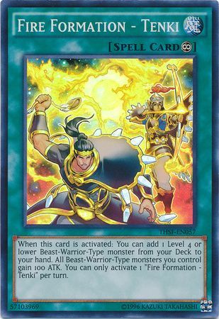 Fire Formation - Tenki - THSF-EN057 - Super Rare - Unlimited available at 401 Games Canada