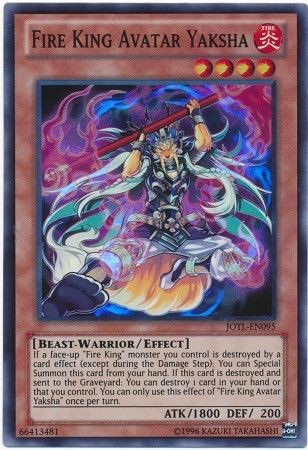 Fire King Avatar Yaksha - JOTL-EN095 - Super Rare - Unlimited available at 401 Games Canada