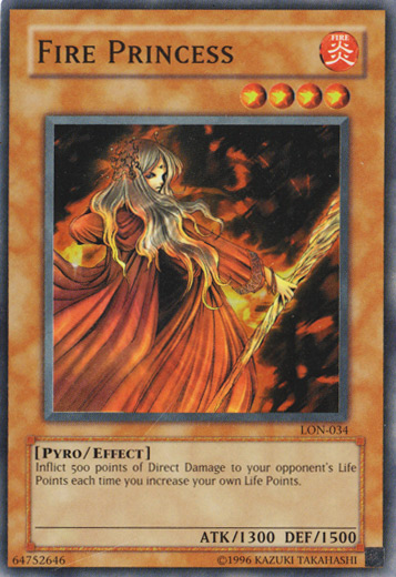 Fire Princess - LON-034 - Super Rare - Unlimited available at 401 Games Canada