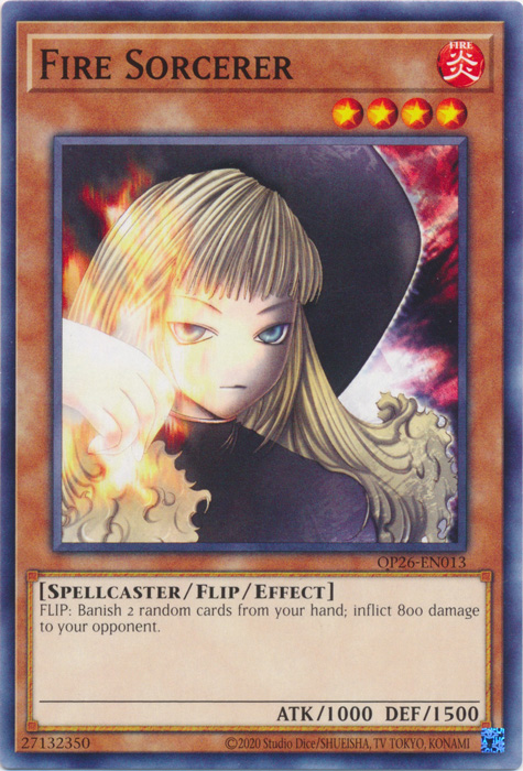 Fire Sorcerer - OP26-EN013 - Common - Unlimited