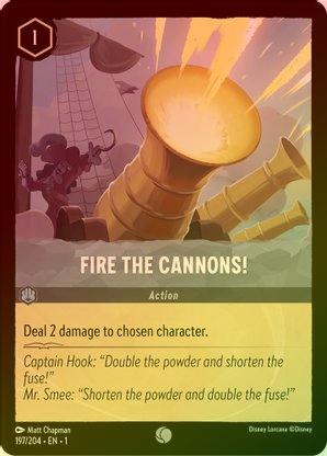 Fire the Cannons! - 197/204 - Common (Foil) available at 401 Games Canada