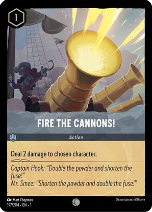 Fire the Cannons! - 197/204 - Common available at 401 Games Canada