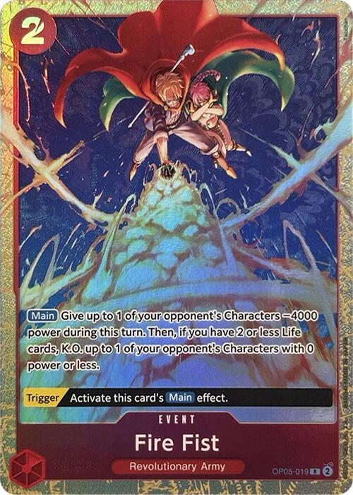 Fire Fist (Premium Card Collection -Best Selection Vol. 2-) - OP05-019 - Rare