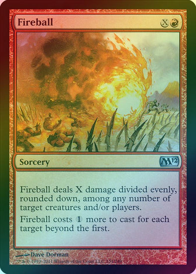 Fireball (Foil) (M12) available at 401 Games Canada
