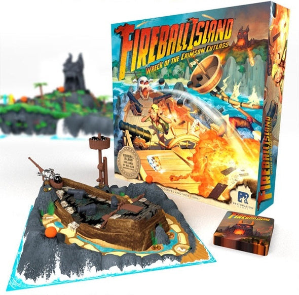 Fireball Island - Wreck of the Crimson Cutlass Expansion available at 401 Games Canada