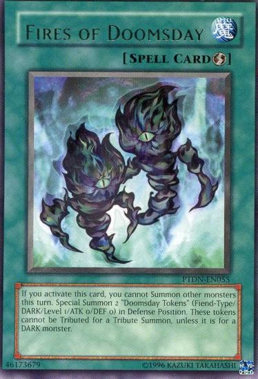 Fires of Doomsday - PTDN-EN055 - Rare - Unlimited available at 401 Games Canada
