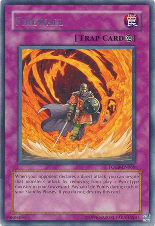 Firewall - FOTB-EN060 - Rare - Unlimited available at 401 Games Canada