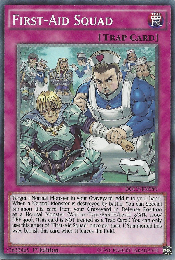 First-Aid Squad - DOCS-EN080 - Common - 1st Edition available at 401 Games Canada