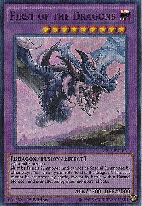 First of the Dragons - MP15-EN162 - Super Rare - 1st Edition available at 401 Games Canada