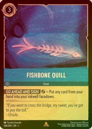 Fishbone Quill - 168/204 - Rare (Foil) available at 401 Games Canada