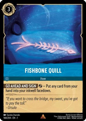 Fishbone Quill - 168/204 - Rare available at 401 Games Canada