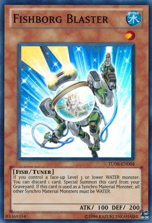 Fishborg Blaster - TU06-EN004 - Super Rare available at 401 Games Canada