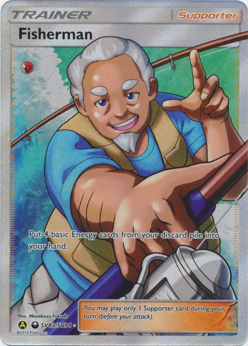 Fisherman - SV83/SV94 - Full Art Ultra Rare available at 401 Games Canada