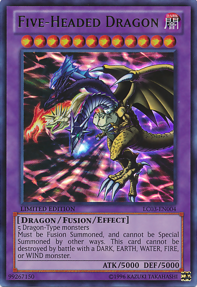 Five-Headed Dragon - LC03-EN004 - Ultra Rare - Limited Edition available at 401 Games Canada