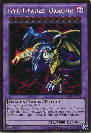 Five-Headed Dragon - PGL2-EN078 - Gold Rare - Unlimited available at 401 Games Canada