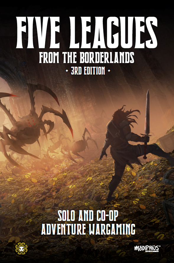 Five Leagues From the Borderlands - Solo and Co-Op Adventure Wargaming available at 401 Games Canada