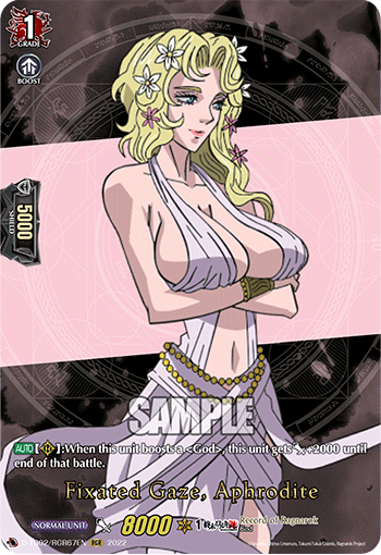 Fixated Gaze, Aphrodite - D-TB02/RGR67 - Ragnarok Rare available at 401 Games Canada