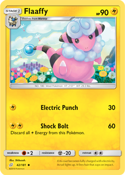 Flaaffy - 42/181 - Uncommon available at 401 Games Canada