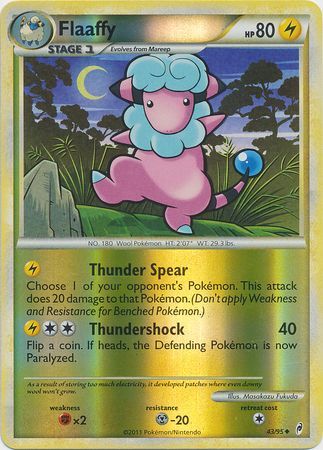 Flaaffy - 43/95 - Uncommon - Reverse Holo available at 401 Games Canada