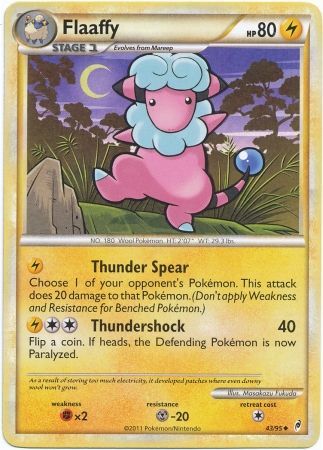 Flaaffy - 43/95 - Uncommon available at 401 Games Canada