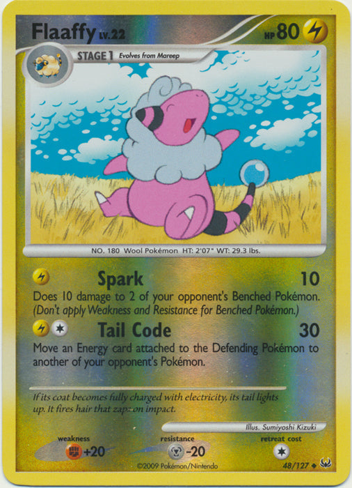 Flaaffy - 48/127 - Uncommon - Reverse Holo available at 401 Games Canada