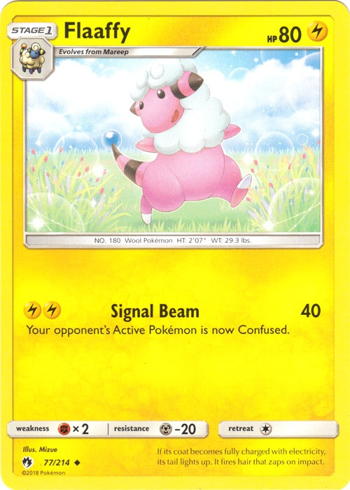 Flaaffy - 77/214 - Uncommon available at 401 Games Canada