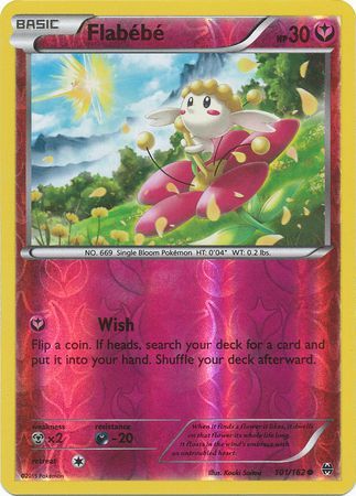 Flabebe - 101/162 - Common - Reverse Holo available at 401 Games Canada