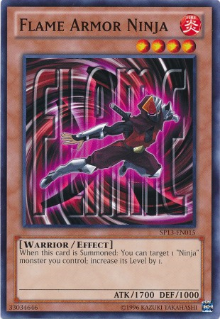 Flame Armor Ninja - SP13-EN015 - Starfoil Rare - Unlimited available at 401 Games Canada