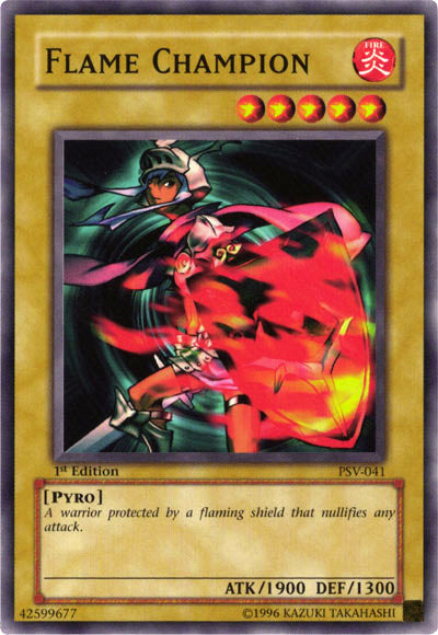 Flame Champion - PSV-041 - Common - 1st Edition available at 401 Games Canada