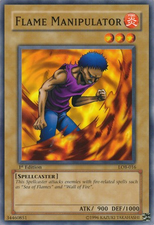 Flame Manipulator - LOB-016 - Common - 1st Edition available at 401 Games Canada