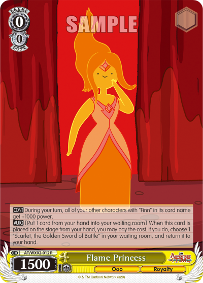 Flame Princess - AT/WX02-012 - Rare available at 401 Games Canada