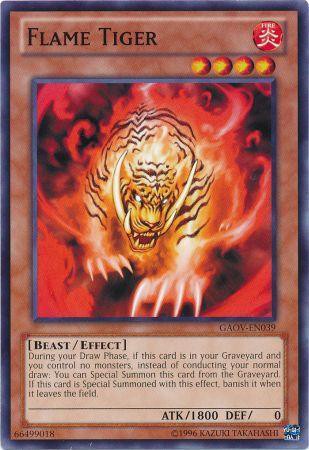 Flame Tiger - GAOV-EN039 - Common - Unlimited available at 401 Games Canada