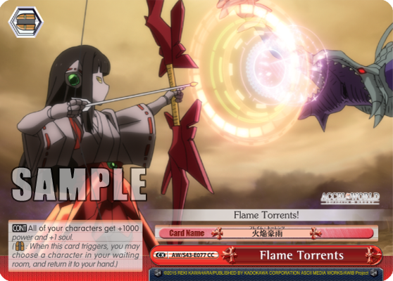 Flame Torrents - AW/S43-E077 - Climax Common available at 401 Games Canada