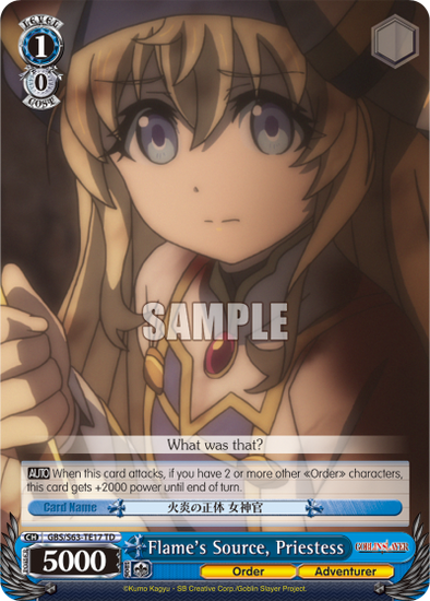 Flame's Source, Priestess - GBS/S63-TE17 - Trial Deck available at 401 Games Canada