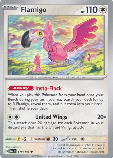 Flamigo - 170/193 - Uncommon available at 401 Games Canada