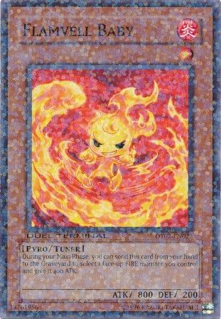 Flamvell Baby - DT02-EN022 - Normal Parallel Rare available at 401 Games Canada