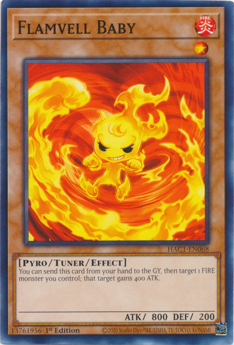 Flamvell Baby - HAC1-EN068 - Common available at 401 Games Canada