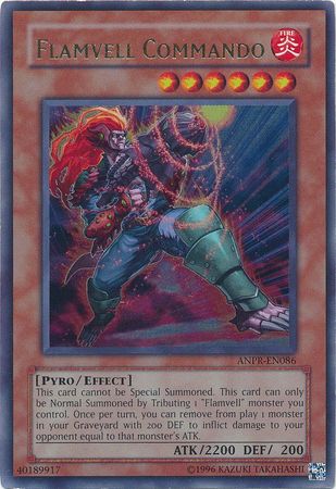 Flamvell Commando - ANPR-EN086 - Ultra Rare - Unlimited available at 401 Games Canada