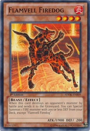 Flamvell Firedog - SDOK-EN009 - Common - 1st Edition available at 401 Games Canada