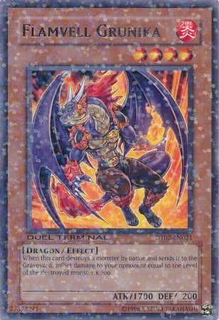 Flamvell Grunika - DT02-EN021 - Rare Parallel Rare available at 401 Games Canada