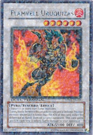 Flamvell Uruquizas - DT01-EN033 - Rare Parallel Rare available at 401 Games Canada