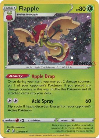 Flapple - 022/192 - Holo Promo (EB Games) available at 401 Games Canada