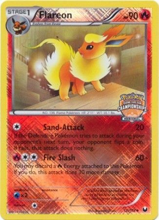 Flareon - 12/108 - Promo (Regional Championships 2012-13) available at 401 Games Canada