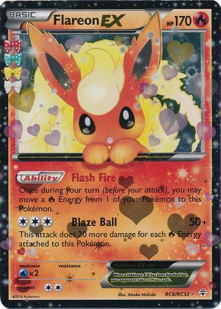 Flareon EX - RC6/RC32 - Ultra Rare available at 401 Games Canada